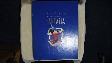 Walt Disneys Masterpiece Fantasia Deluxe Collectors Edition Vhs Youtube