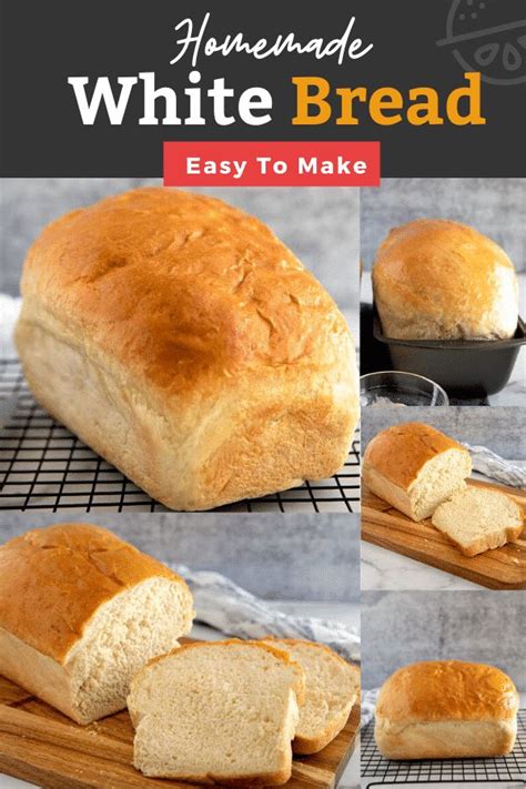 Homemade White Bread Recipe In 2022 White Bread Recipe Homemade