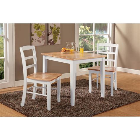 10% coupon applied at checkout save 10% with coupon. International Concepts Madrid 3-Piece White and Natural Dining Set-K02-3030-C2P-2 - The Home Depot