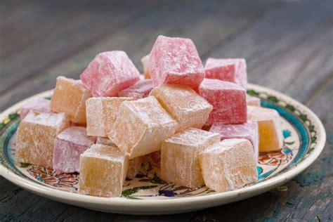 Turkish Dessert With Powdered Sugar Stock Photo Image Of Homemade