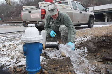 Guard Personnel Part Of Multi State West Virginia Water Sampling