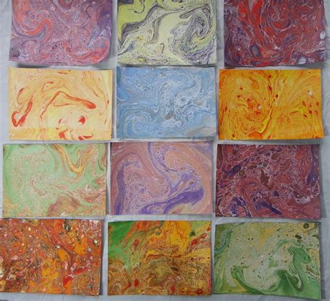Paper Marbling Why Buy When You Can Make Marble Paper Painting Art