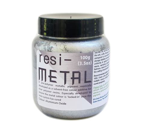 Resimetals Metallic Resin Liquid Pigment Aluminum Oxide Polymer