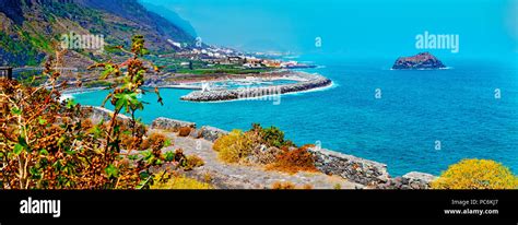 Nature Scenic Seascape In Canary Islandtravel Adventures Landscape In