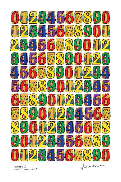 color numbers 3