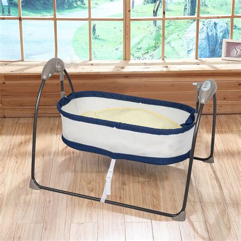 Dawson outdoor basket swing chair with stand. Isabelle & Max™ Portable Bassinet Cradle Auto Rocking ...