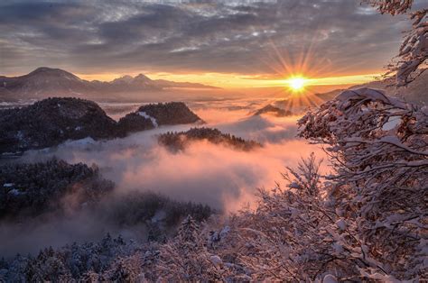 Photo Gallery The Bled Area And Slovenia In Winter