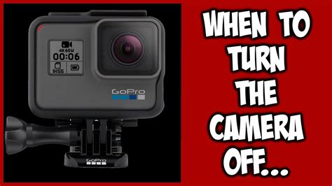 When to turn the camera off... - YouTube