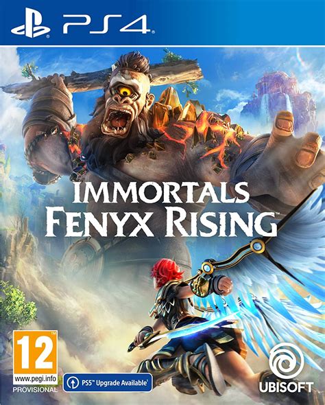 Immortals Fenyx Rising Ps4 Game Box Art To Feature Ps5 Upgrade Available Stickers Android