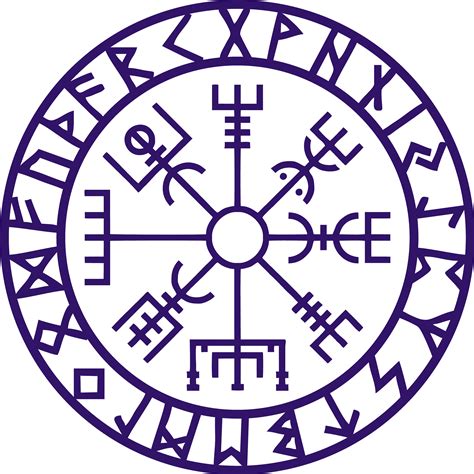 Vegvisir The Vikingnordic Compass And Its Meaning Symbols And Meanings