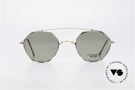 Sunglasses Oliver Peoples Op80bg 90s Vintage Frame Clip On