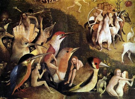 the garden of earthly delights [hieronymus bosch] sartle rogue art