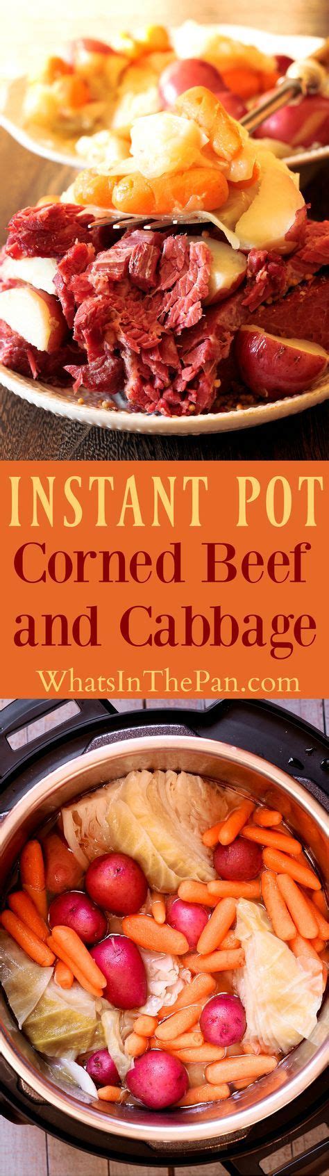 Skinnytaste > instant pot recipes > instant pot corned beef and cabbage. Using Instant Pot as a Pressure Cooker for Corned Beef and ...