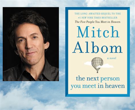 A Book Cover For The Next Person You Meet In Heaven By Mitch Albom