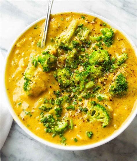 Vegan Broccoli Cheddar Soup Good Old Vegan