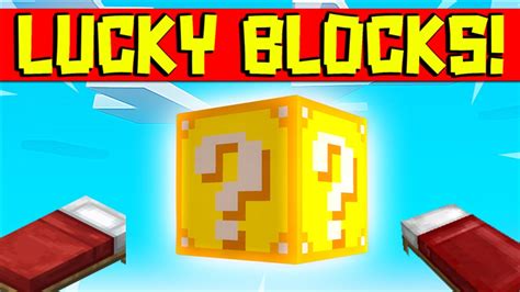 Lucky Blocks In Bedwars Is Op Youtube