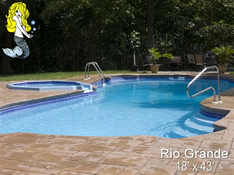 Rio Grande 8 Depth Fiberglass Swimming Pools Tallman Pools