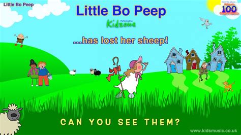 Kidzone Little Bo Peep Youtube