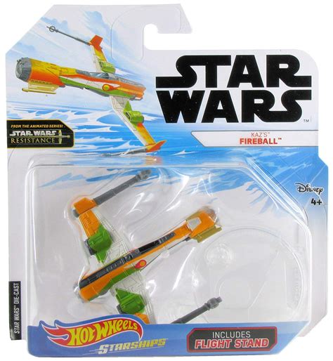 New Star Wars Resistance Kazs Fireball Starship Toy Available