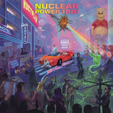 Nuclear Power Trio Wet Ass Plutonium Coke Bottle Pink Vinyl 12