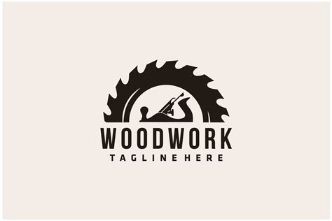 Carpentry Woodworkers Woodworking Logo Grafica Di Sore88 · Creative
