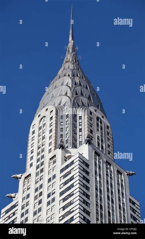 Chrysler Building At 42nd St And Lexington Avenue New York City Stock