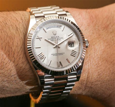 Rolex Day Date 40 Watches And The New Rolex 3255 Movement Hands On
