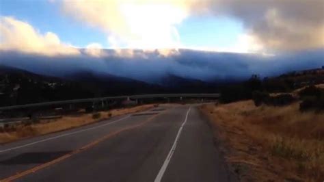 San Bruno Mountain Covered In Fog Youtube