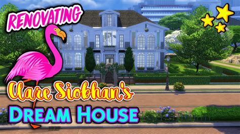 The Sims 4 Renovating Clare Siobhans Dreamhouse 🏡 Youtube