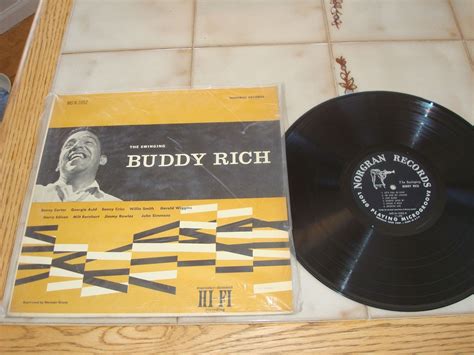 Buddy Rich The Swinging Buddy Rich Lp Orig Norgran Label