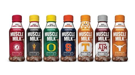 The Muscle Milk® Brand Debuts Limited Edition Collegiate Bottles
