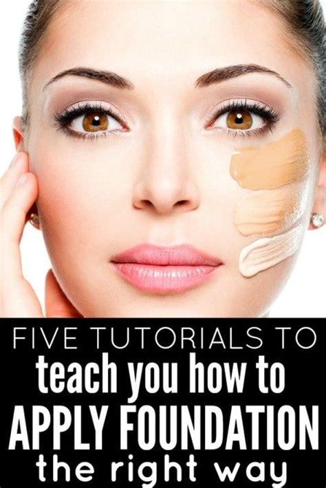 5 tutorials to teach you how to apply foundation like a pro how to apply foundation flawless