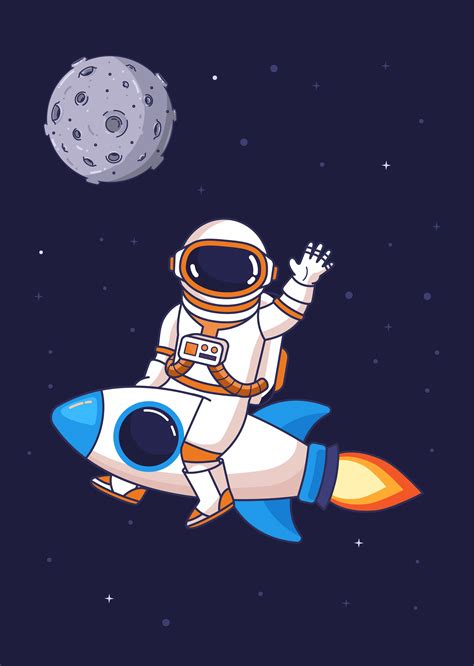 Cartoon Background Clipart Astronaut Illustration Cartoon Images And Photos Finder