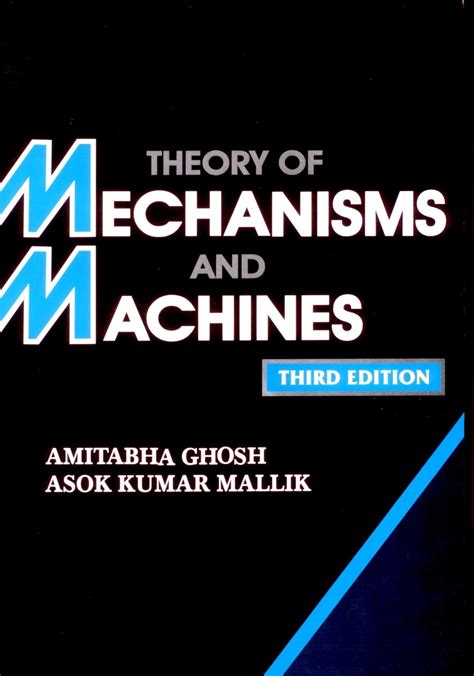 Theory Of Mechanisms And Machines 3rd Edition Buy Theory Of