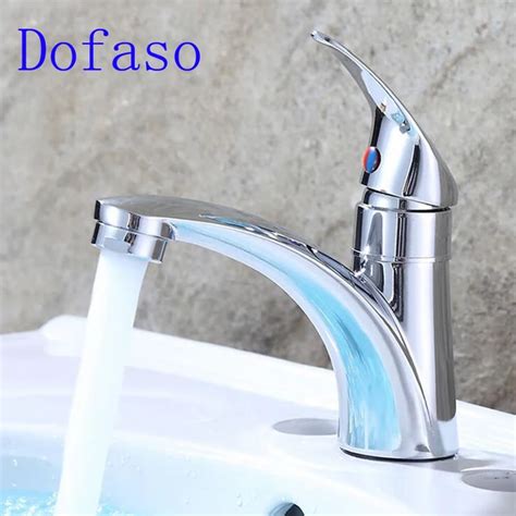 Dofaso Bathroom Single Hole Cold Water Taps Washbasin Tap Basin Faucet