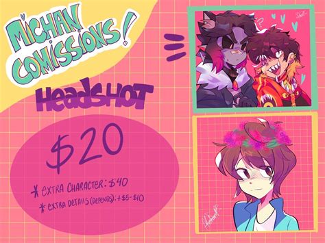 commissions open on twitter hello i am opening commissions any questions please dm me c