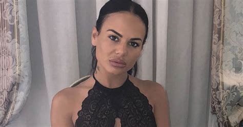 Chantelle Connelly Strips To See Through Lingerie In Daring Snap