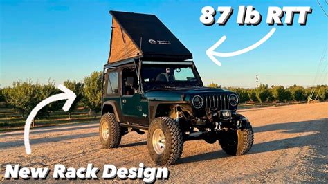 Jeep Wrangler Tj Custom Overland Roof Rack Build 20 And Inspired