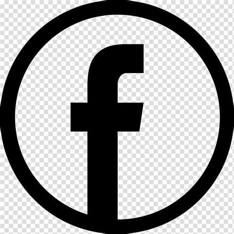 Facebook Social Media Icons Noa Beach Club Black And White Line Area Symbol Circle