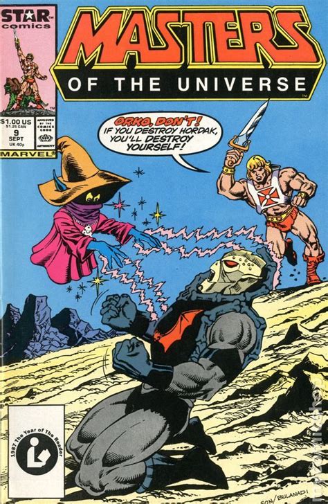 Masters Of The Universe 1986 2nd Series Marvelstar Comics 9 Image