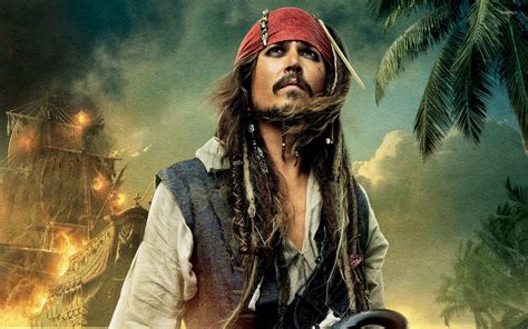 Captain Jack Sparrow The Pirates Of The Caribbean Wallpaper Movie Wallpapers 29561