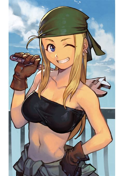 Winry Rockbell Fullmetal Alchemist Drawn By Hungry Clicker Danbooru