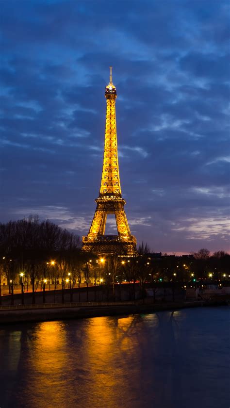 Eiffel Tower Sunset Iphone Wallpapers Free Download