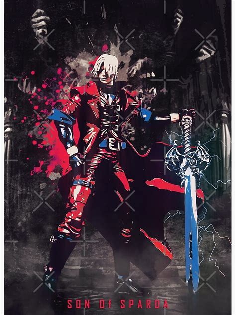 Devil May Cry 1 Son Of Sparda Art Print By SyanArt Redbubble