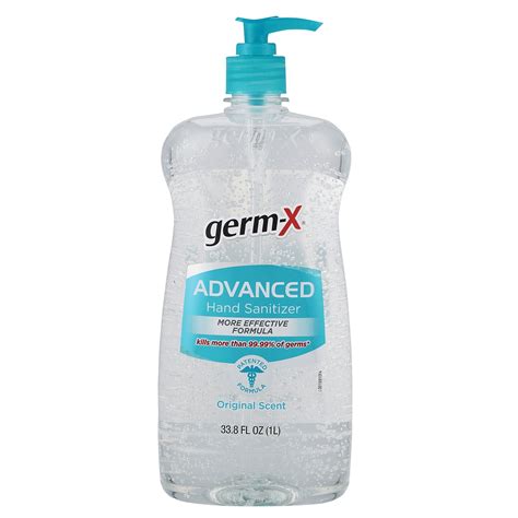 Germ X Advanced Hand Sanitizer Original Scent 1 L
