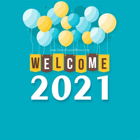 In india, it is celebrated every year on the first sunday of august. Editable Welcome 2021 Image with Name | Create Custom Wishes