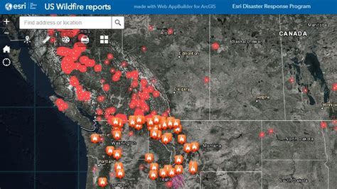 More Interactive Maps For Tracking Wildfires And Saving Lives Geo Jobe