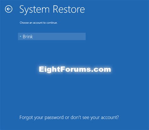 System Restore How To Do In Windows 8 Windows 8 Help Forums