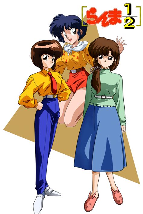 Ranma 12 Anime Poster Akane Nabiki And Kasumi Tendo 12inx18in Free Shipping Ebay