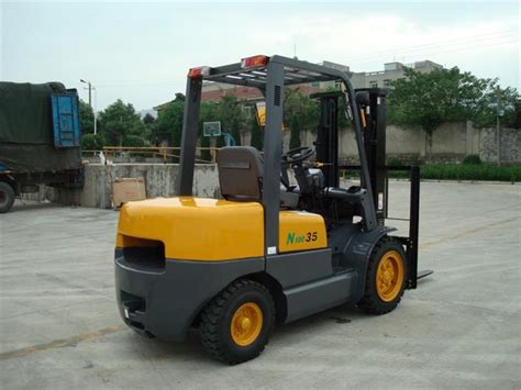Large Capacity Small Electric Forklift 35 Ton Counterbalance